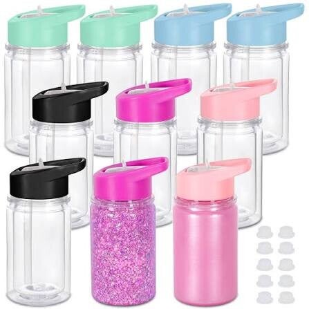 10 oz snowglobe tumbler