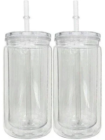 16oz snowglobe tumbler