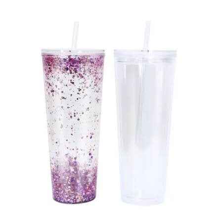 24 oz snowglobe tumbler