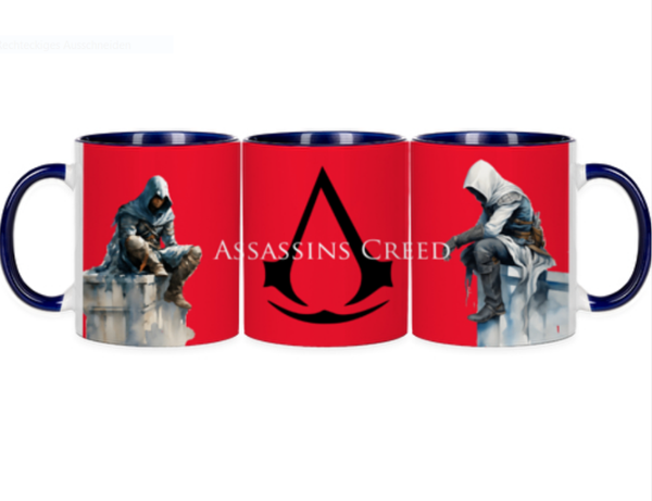 Tasse "Assassin Creed Red/Blue"