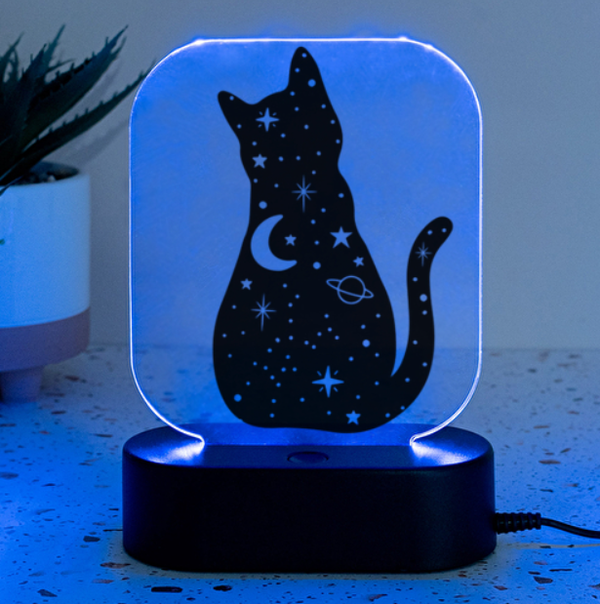 Fotolampe "Moon Cat"