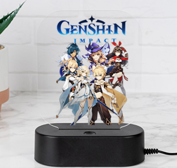 Fotolampe "Genshin Impact"