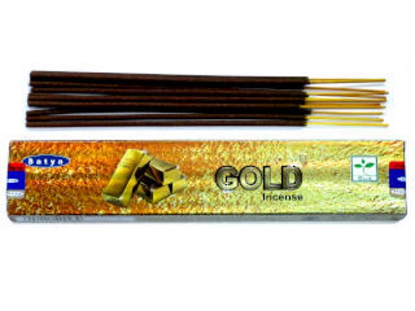 Satyra Räucherstäbchen "Gold"