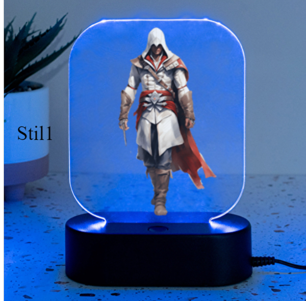 Fotolampe "Assassins Creed"