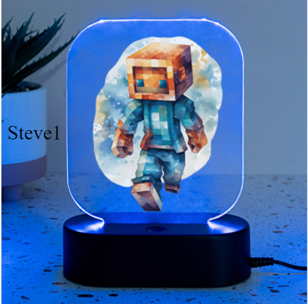 Fotolampe "Mindcraft"