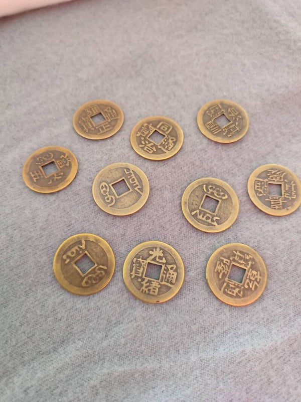 FengShui Glücksmünzen 10erSet