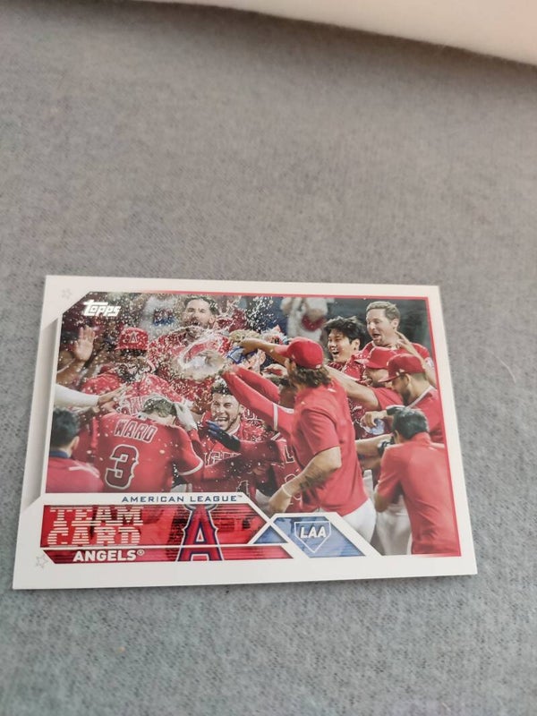 Einzelkarten Baseball Teambild Angels