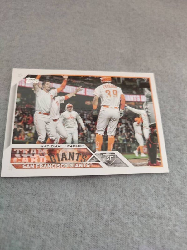 Einzelkarten Baseball Teambild San Francisco Giants