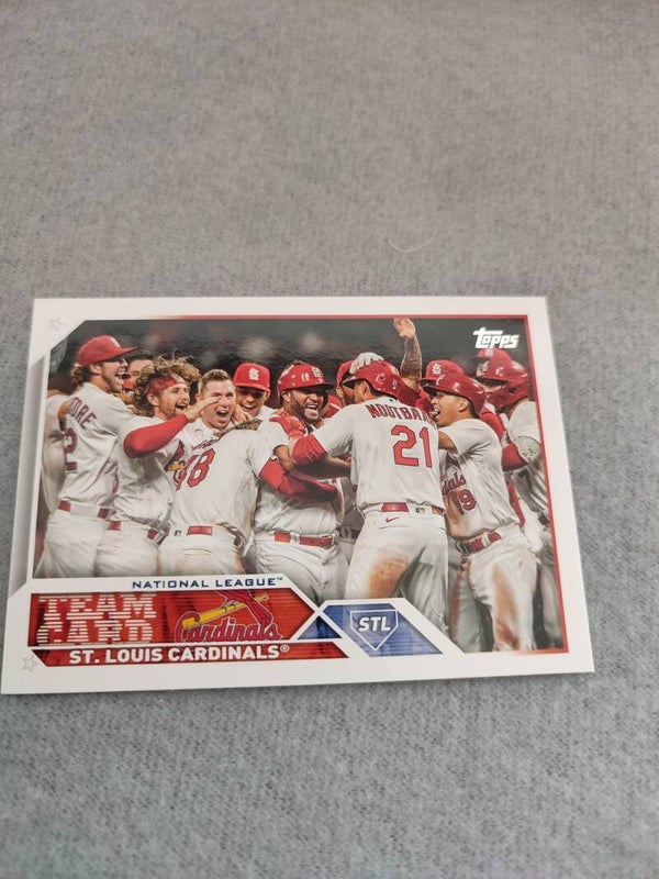 Einzelkarten Baseball Teambild St. Louis Cardinals