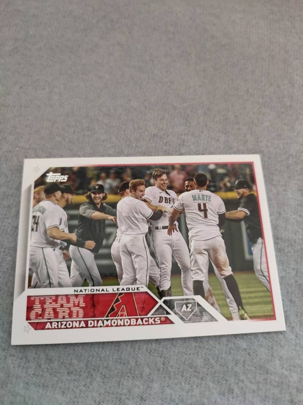 Einzelkarten Baseball Teambild Arizona Diamondback