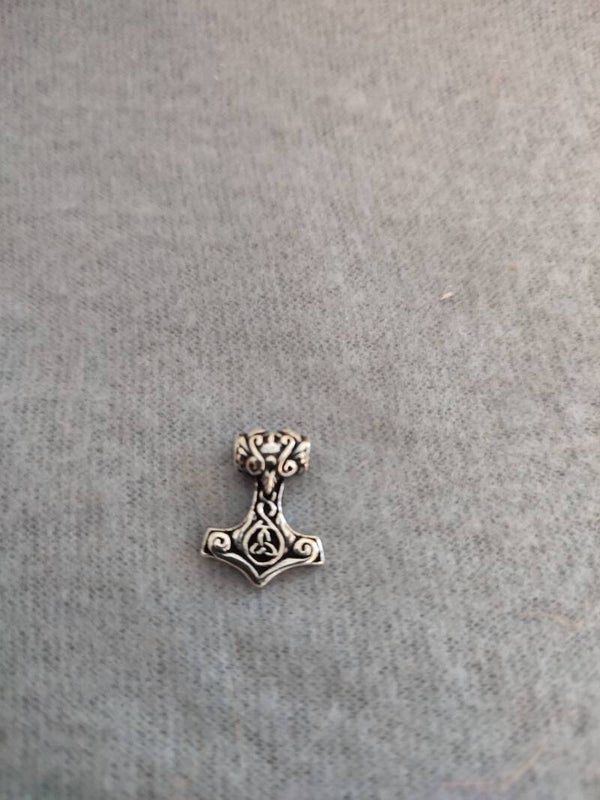 et Nox Anhänger "Thors Hammer" 925er Silber in klein