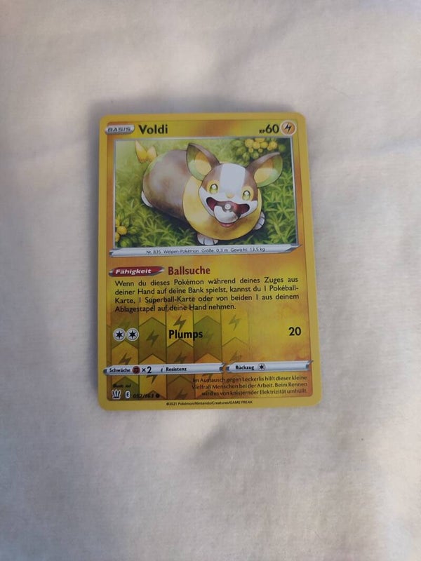 Pokemonkarte Deutsch "Voldi"