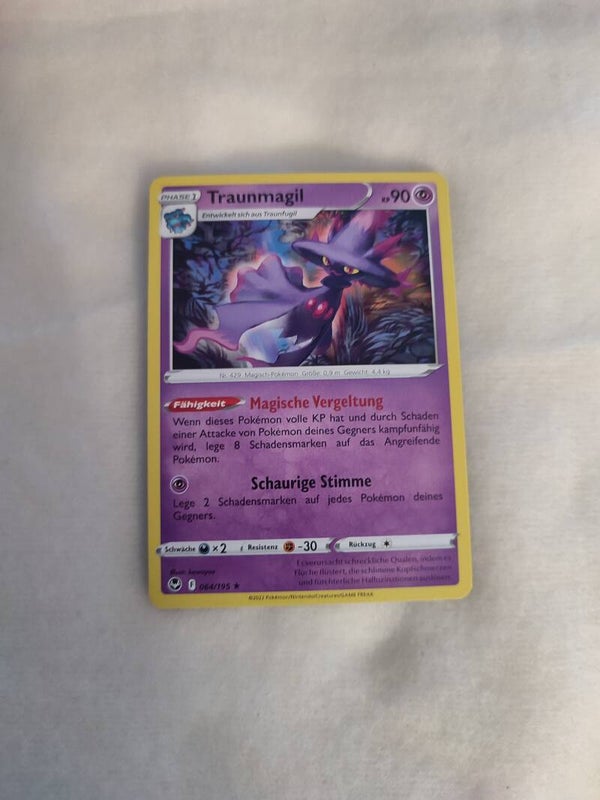 Pokemonkarte Deutsch "Traunmagil"