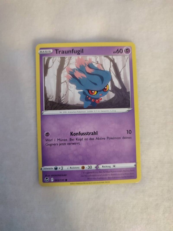 Pokemonkarte Deutsch "Traunfungil"