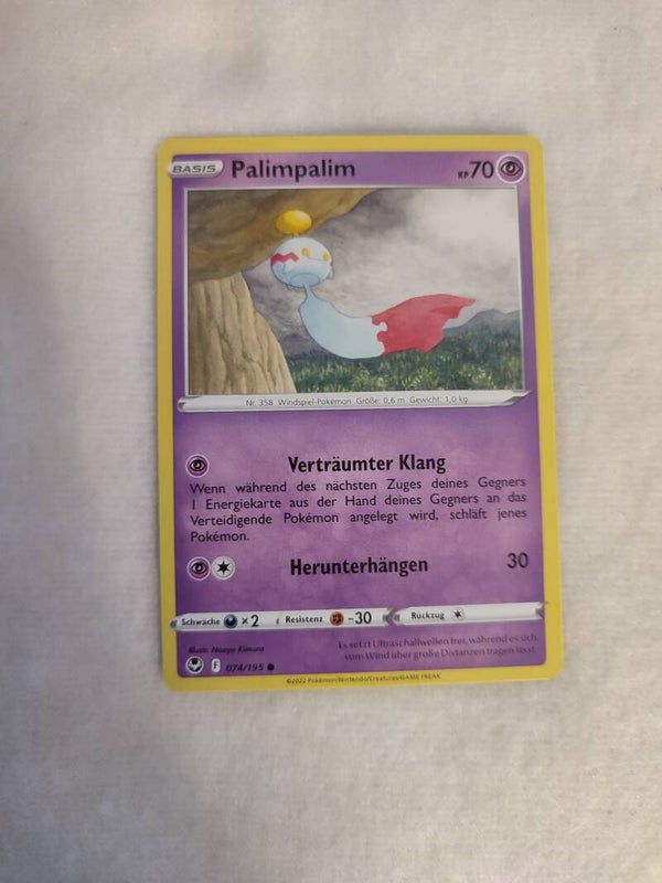 Pokemonkarte Deutsch "Palimaplim"