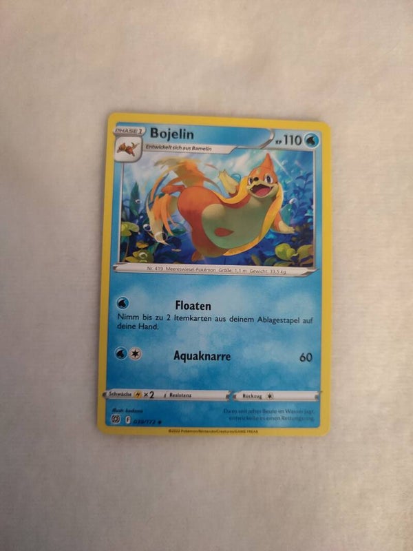 Pokemonkarten Deutsch "Bojelin"