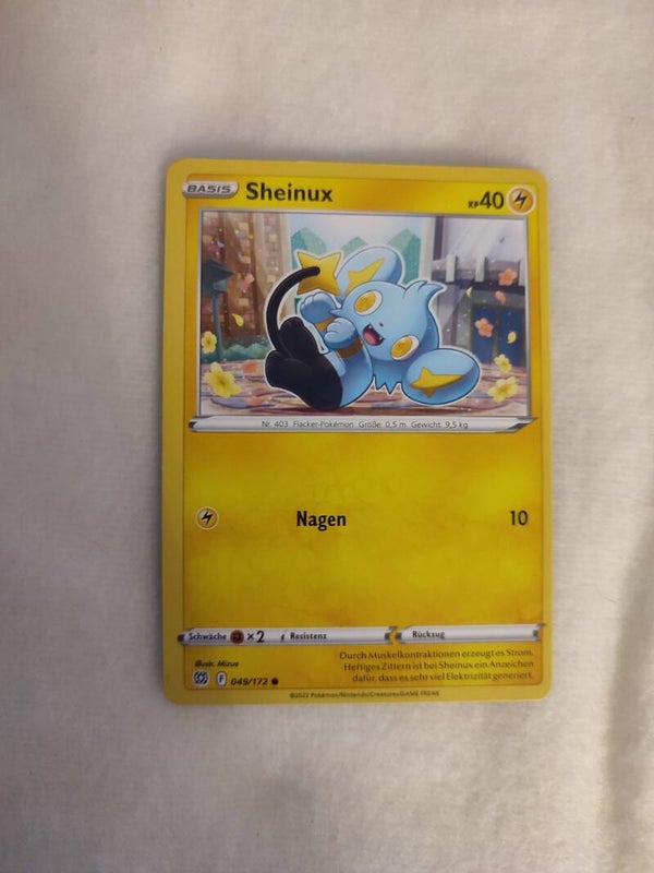 Pokemonkarte Deutsch "Sheinux"