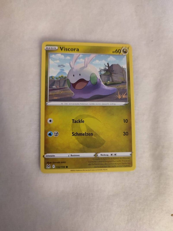 Pokemonkarte Deutsch "Viscora"