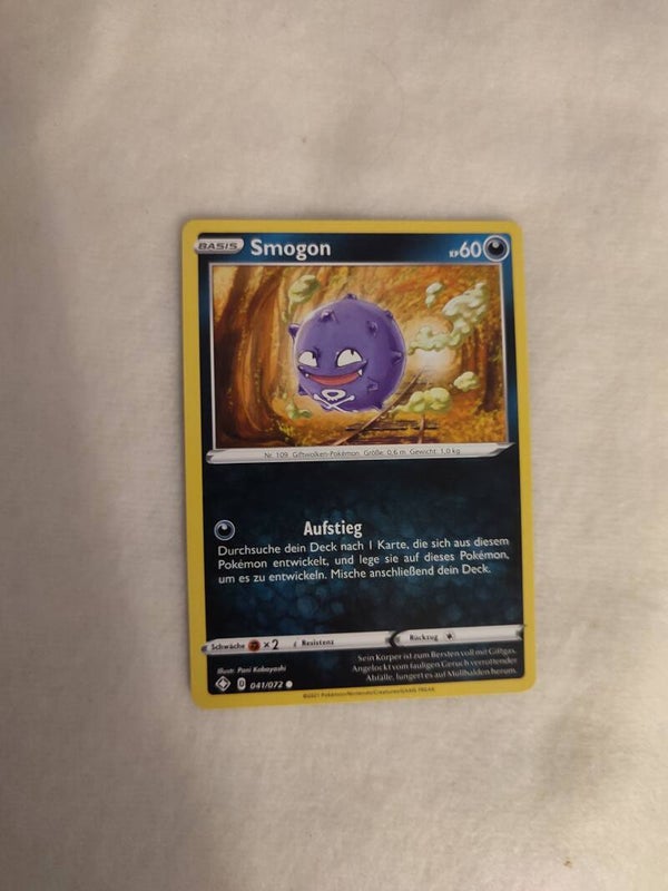 Pokemonkarte Deutsch "Smogon"