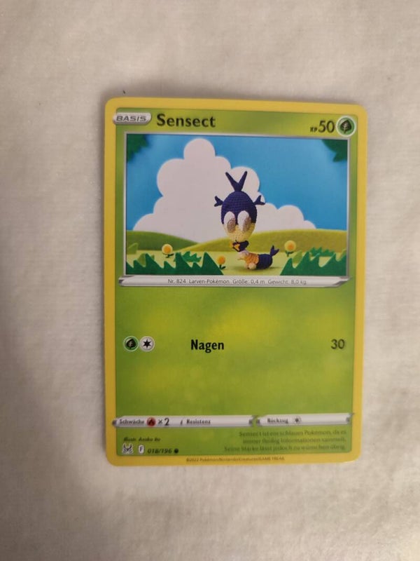 Pokemonkarte Deutsch "Sensect"