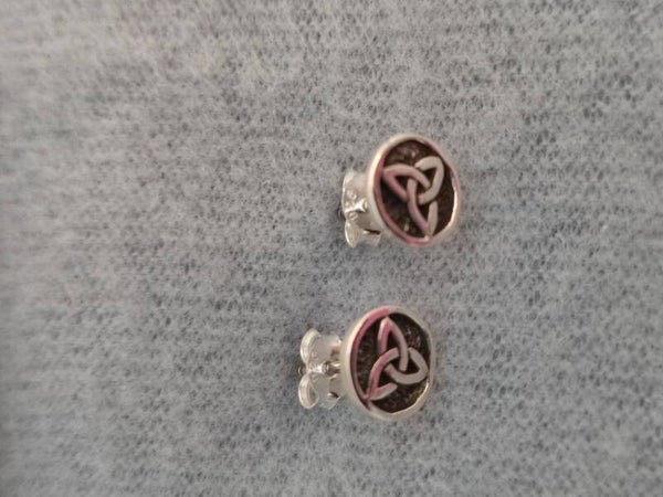 et Nox Ohrstecker "Triskele" 925er Silber