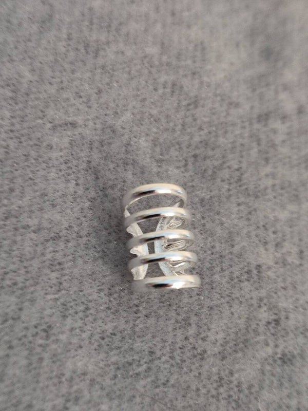 et Nox Ohrklemme "Fine Silver" 925er Silber