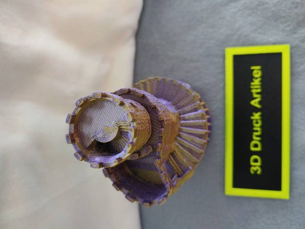 3D Druck spiral Burgturm