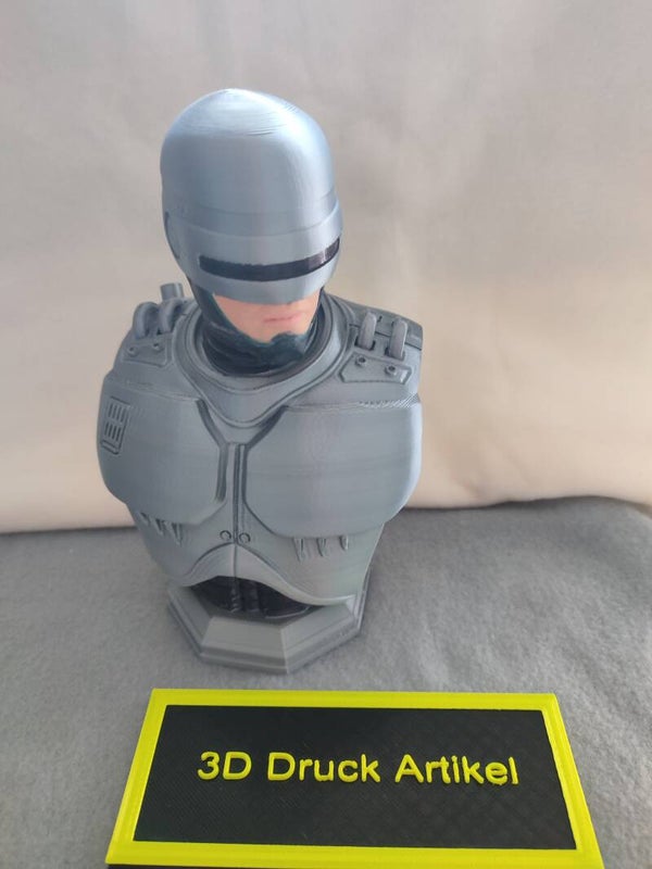 3D Druck "Robocop" Büste