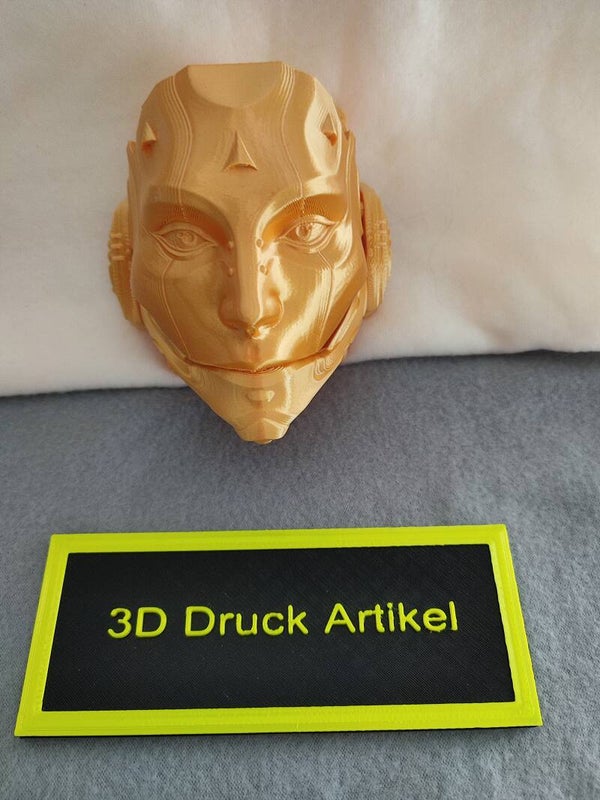 3D Druck" Wandhalter Kopf/Totenkopf"