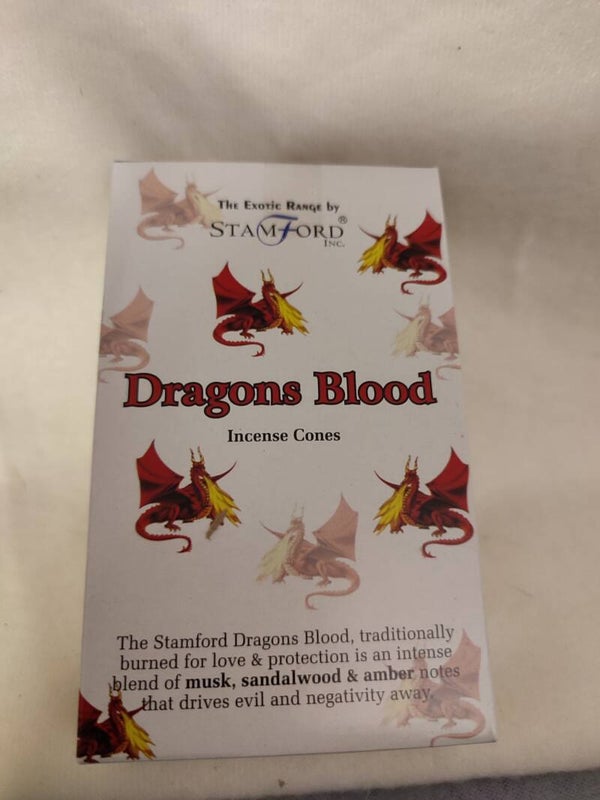 Stamford Räucherkegel "Dragon Blood"