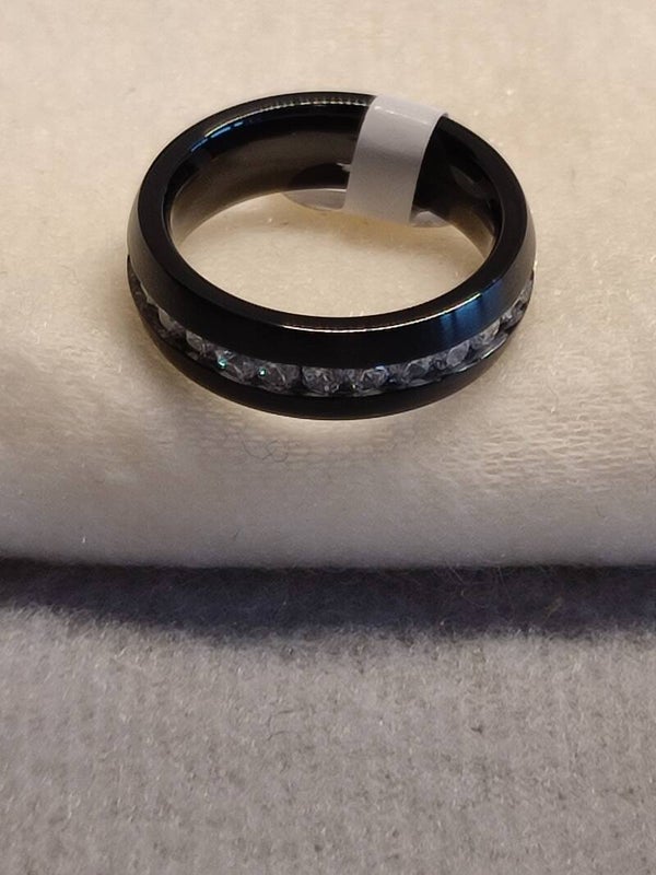 LuxXL "Fine Steel" Black Zirkonia (small) Edelstahl