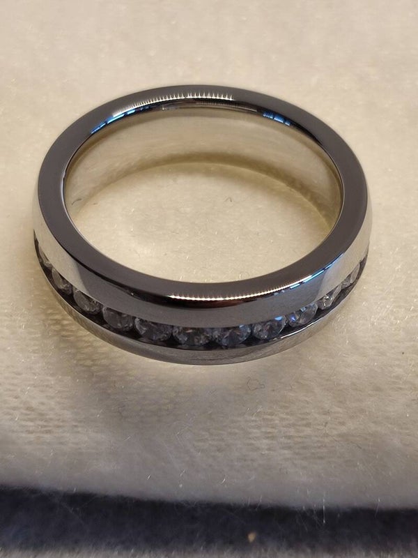 LuxXL "Fine Steel" Zirkonia silver