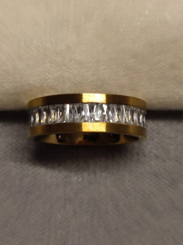 LuxXL "FineSteel" golden Zirkonia weiss