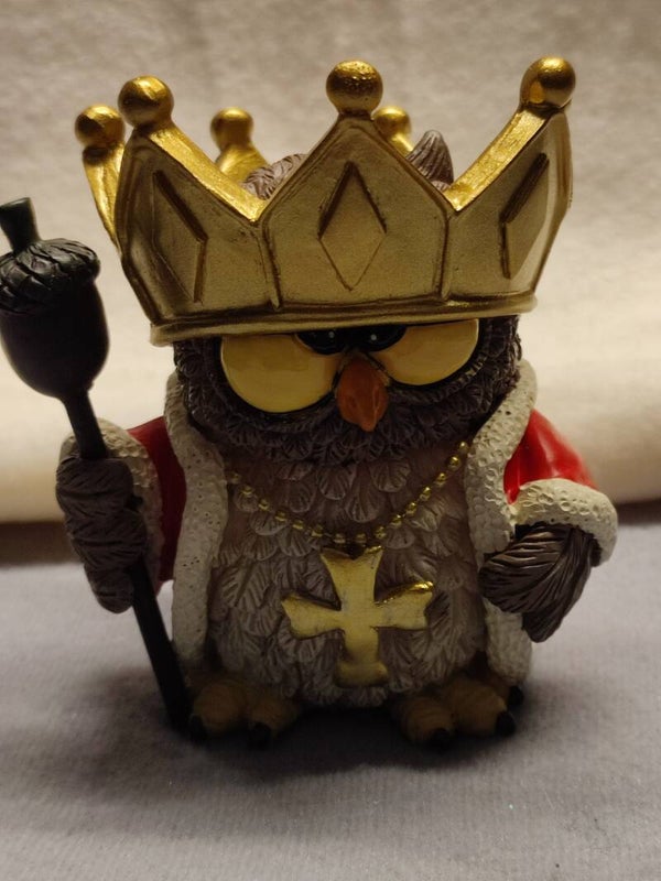 Lustige Eulen "The King"