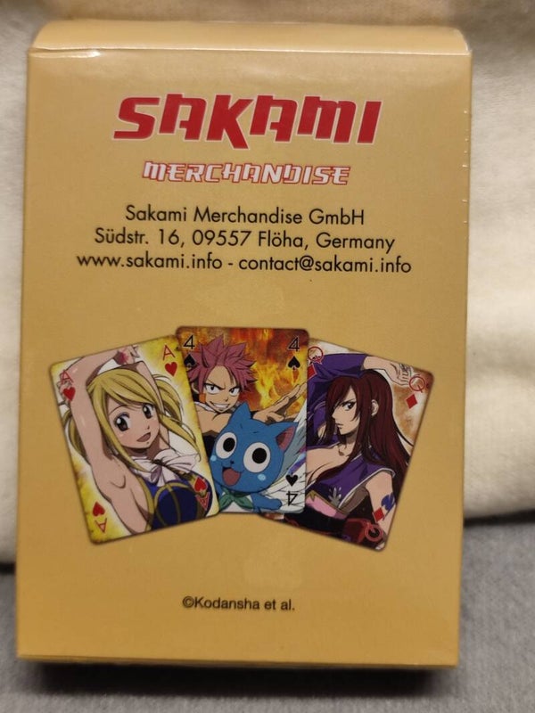 Crunchyroll-Spielkarten Fairy Tail