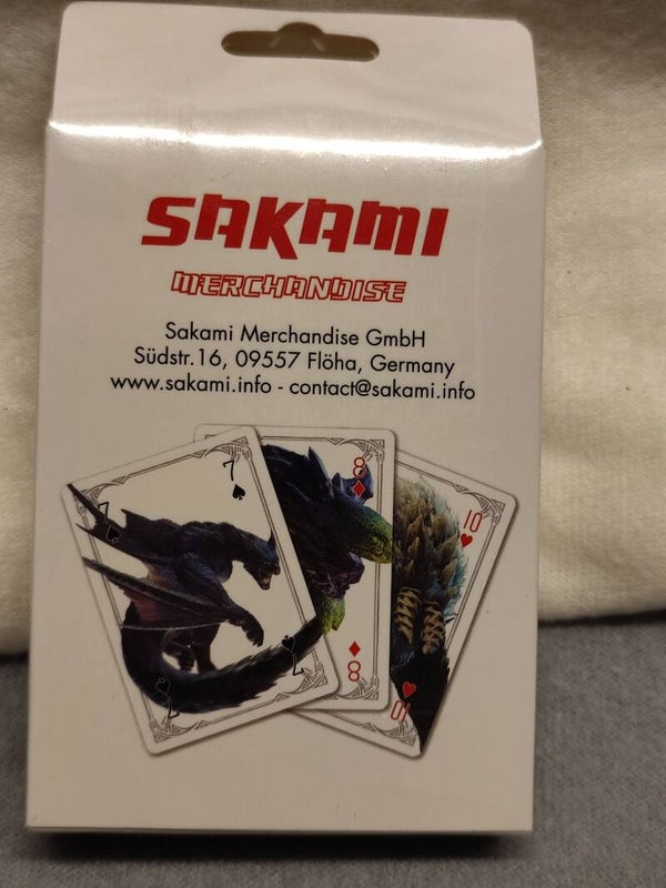 Crunchyroll-Spielkarten Monster Hunter World Ice