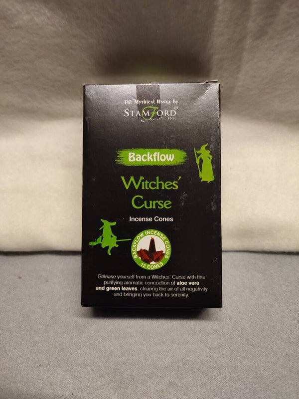Stamford Backflow Rückfluss Räucherkegel-Hexenfluch