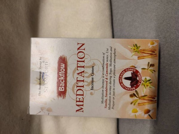 Stamford Backflow Rückfluss Räucherkegel-Meditation