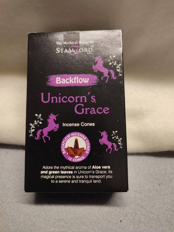 Stamford Backflow Räucherkegel "Anmut des Einhorns"
