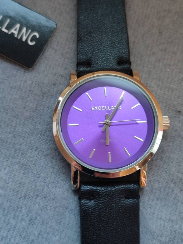 Excellanc Armbanduhr "Purple Chick"