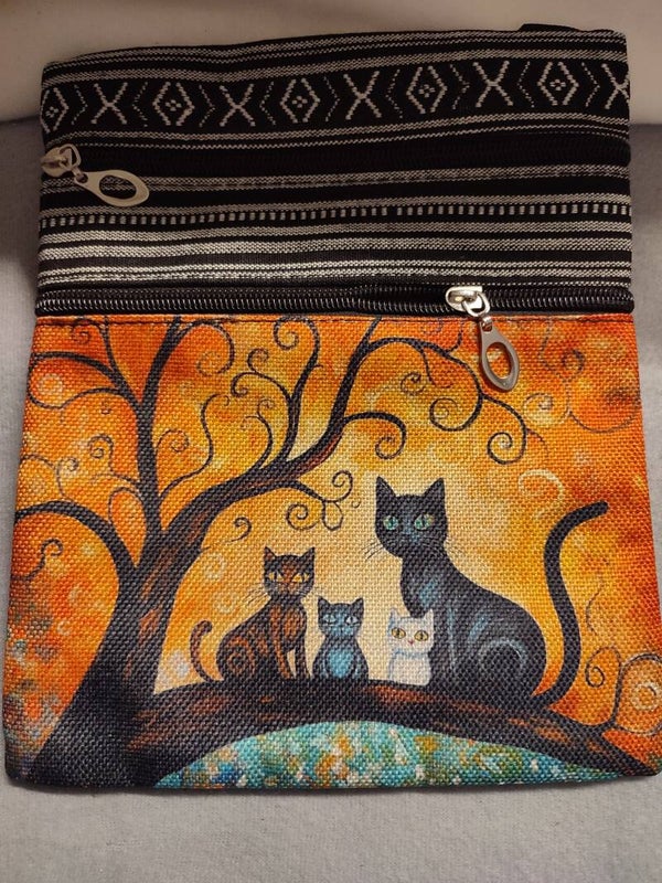 Mini Handtasche "Cat Mystic" Variante1