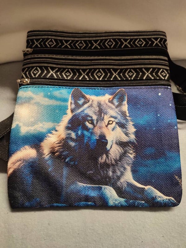 Mini Handtasche "Mayestic Wolves"