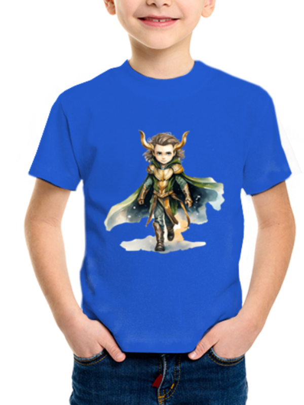 Kinder T-Shirt "Loki Chibi"