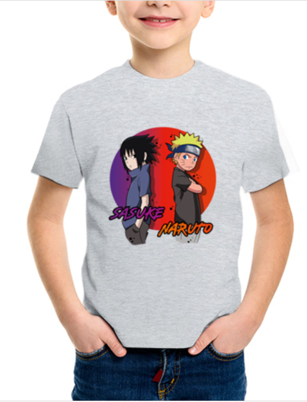 Kinder T-Shirt "Naruto & Sasuke"