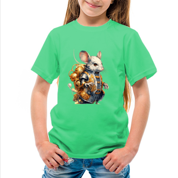 Kinder T-Shirt "Steampunk Maus"