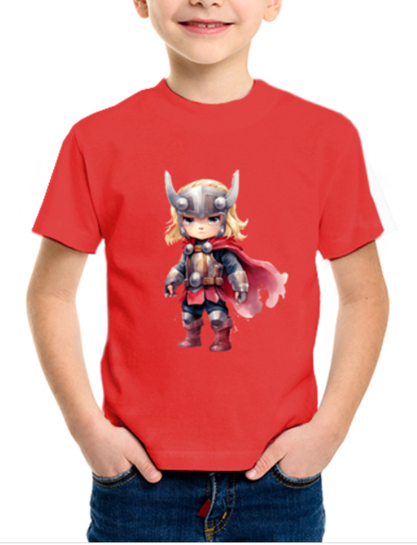 Kinder T-Shirt "Thor Chibi"