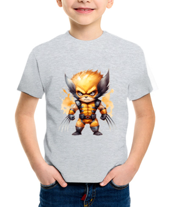 Kinder T-Shirt "Wolverine Chibi"