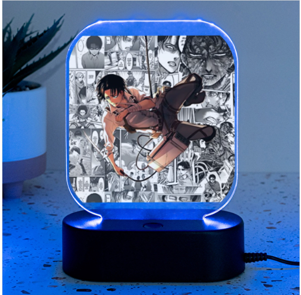 Fotolampe "Attack on Titan Levi"
