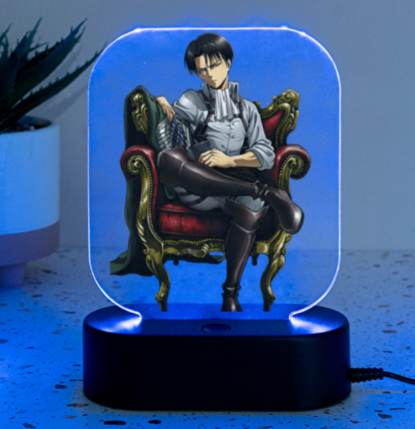 Fotolampe "Attack on Titan Levi2"
