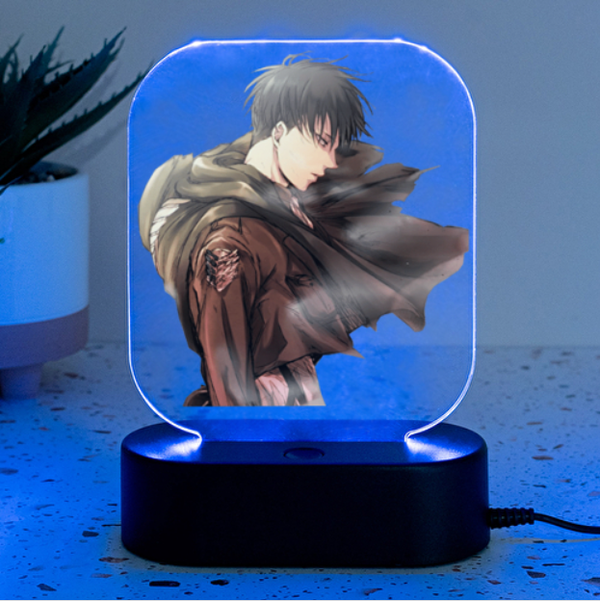 Fotolampe "Attack on Titan Levi 3"